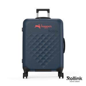 Custom Rollink? Flex 360 Medium Checked 4 Wheel Suitcase