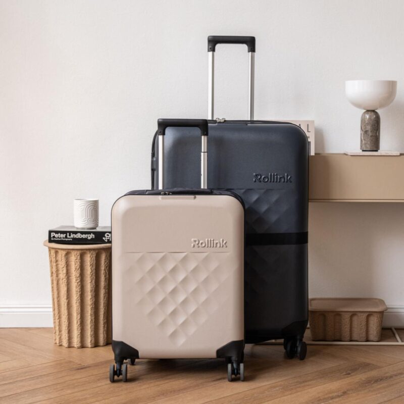 Custom Rollink? Flex 360 Medium Checked 4 Wheel Suitcase - 7
