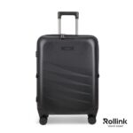 Custom Rollink? Mono 26" Medium Checked Luggage - 1