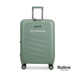 Custom Rollink? Mono 26" Medium Checked Luggage - 2