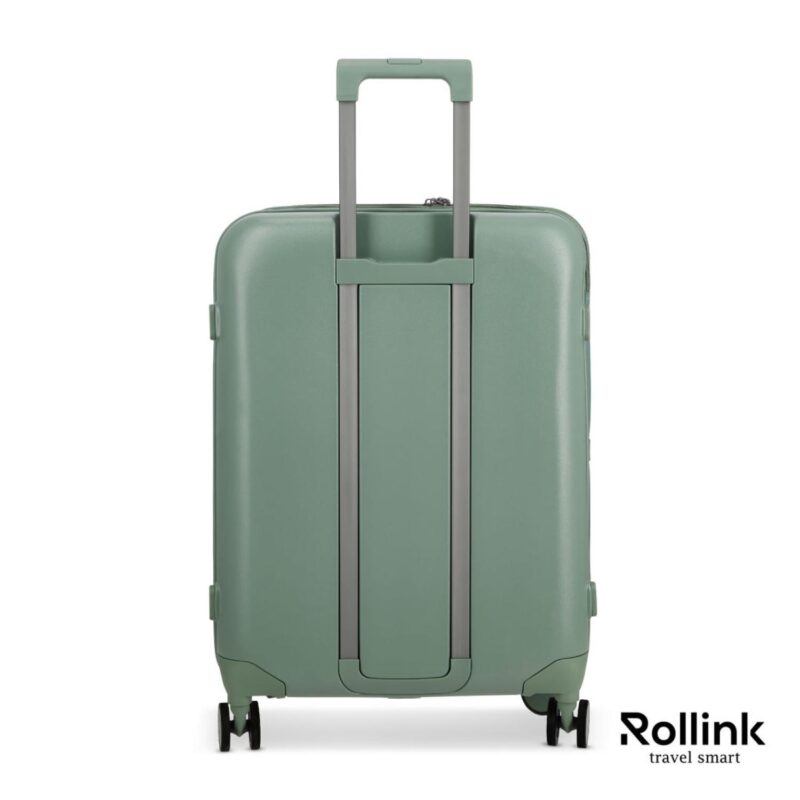 Custom Rollink? Mono 26" Medium Checked Luggage - 3
