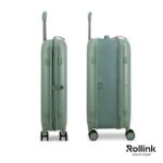 Custom Rollink? Mono 26" Medium Checked Luggage - 5
