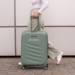 Custom Rollink? Mono 26" Medium Checked Luggage - 7