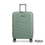 Custom Rollink? Mono 26" Medium Checked Luggage - 9